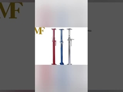 A costa preta sustenta a luva para Italia pintou o sistema do suporte da luz de Acrow