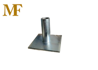 Q195 Spigot placa de base galvanizada elétrica 150*150*5mm