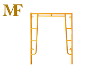 Portal móvel Q235 da etapa da construção amarela resistente do quadro do andaime H