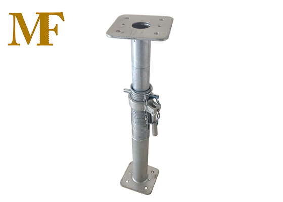 A base lisa ajustável de Acro Jack Shoring Post Scaffolding With galvanizou