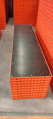 Forro de placas de madeira contraplacada de estrutura de aço 1200*600 mm para parede de concreto