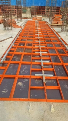 Forro de placas de madeira contraplacada de estrutura de aço 1200*600 mm para parede de concreto