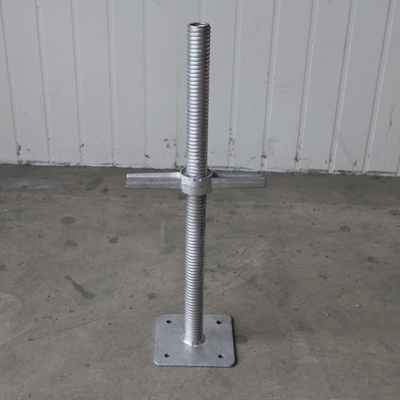 Escavadeira galvanizada Jack Base parafusos Jack Stands Shoring Jack Scaffold Base Plate