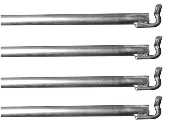 38 mm de diâmetro de andaime fixo âncora tubular com gancho benefício fixo