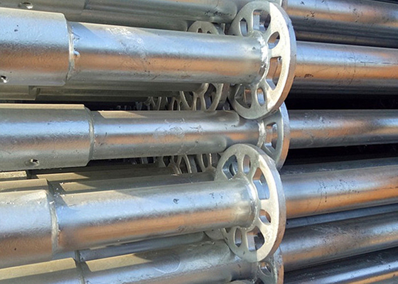 Fácil de montar DIP galvanizado a quente para andaimes resistentes à ferrugem e resistentes à ferrugem