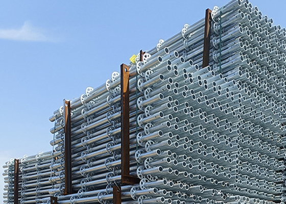 Escavadeira pré-galvanizada de chapa de aço para suporte forte e resistente