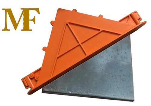 Manchas de diamante laranja para concreto forte e durável