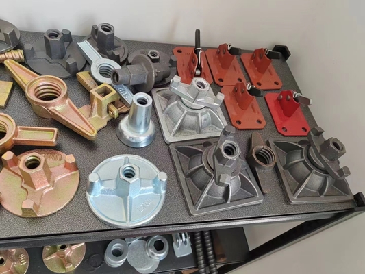Nozes de asa galvanizadas de alta resistência para acessórios de molduras de construção de concreto