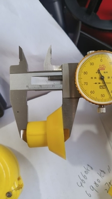 Tubo de plástico de PVC D22mm com cones de plástico para molduras de bastão