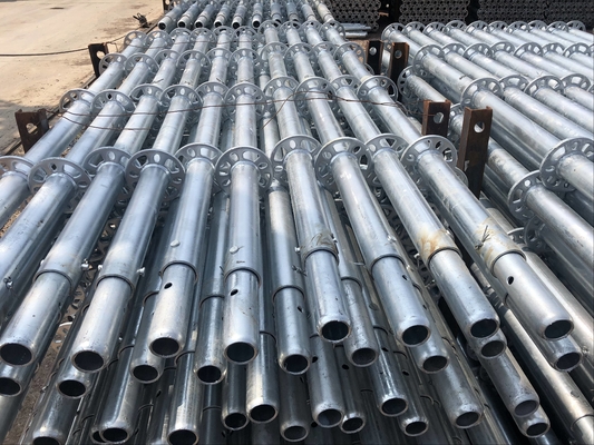 Escavadeira de construção HDG Ferradura de aço de fecho vertical padrão 2500mm