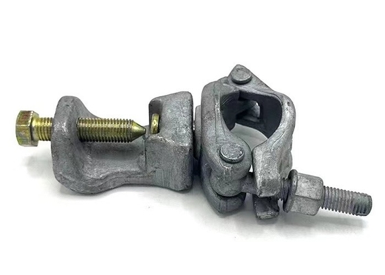 Acoplador de andaimes de zinco para renovação de edifícios acabamento galvanizado branco ou amarelo