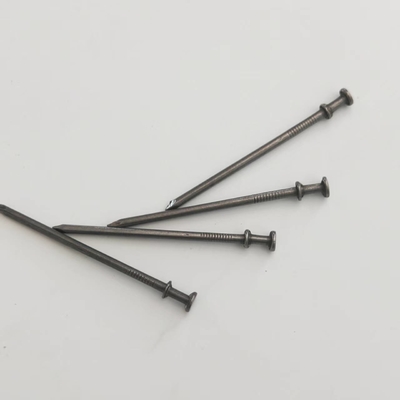Polonês 6D 8D 16D brilhante Duplex cabeça unhas galvanizadas unhas de cabeça dupla