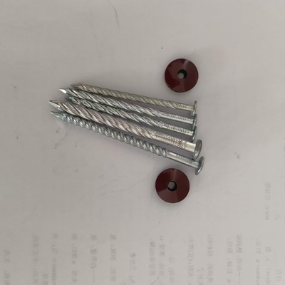 Unhas de cabeça dupla Unhas de duplex brilhante Unhas de acabamento de diamante 50lb Unhas de cabeça dupla
