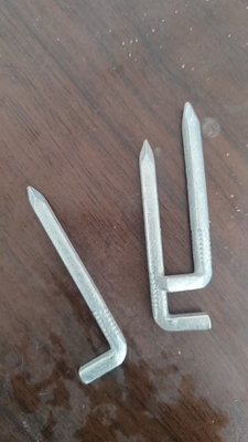 CABELA em forma de L, unhas quadradas com superfície galvanizada a quente 30-60 mm