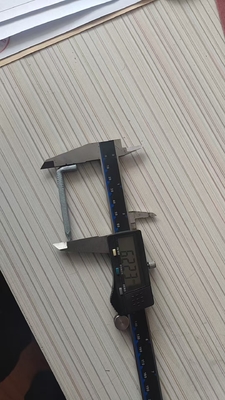 CABELA em forma de L, unhas quadradas com superfície galvanizada a quente 30-60 mm