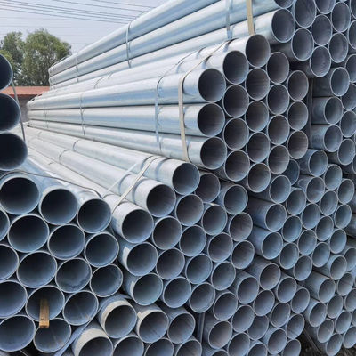 Tubo de aço galvanizado a quente GI Tubo de ferro para tubos de construção