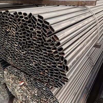 Tubo de aço sem costura 12m Tubo de aço carbono Laminado a quente Tubo de ferro preto para estrutura