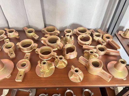 Acessórios de colagem Aço galvanizado Metal D15 Tie Rod Cone de aço para construção de concreto