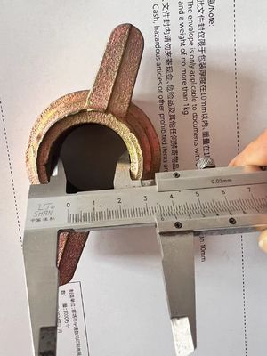 Acessórios de moldagem Amêndoas de ferro fundido galvanizadas para base de jacto ajustável