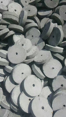 Espaçador de concreto de alta resistência com formato redondo para construção