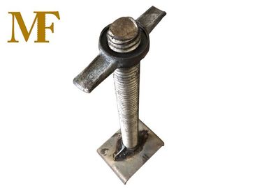 modelo universal baixo suportando de Jack de parafuso do andaime de 600mm ajustável
