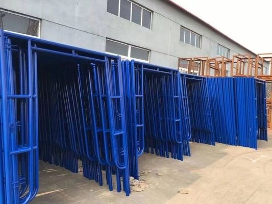 Andaime galvanizado portátil do quadro de Q235/Q345 H