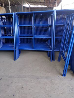Andaime galvanizado portátil do quadro de Q235/Q345 H