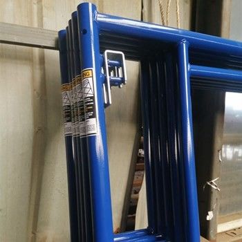 o pedreiro de aço H Frame Scaffold Powder da espessura Q235 de 2.6mm revestiu