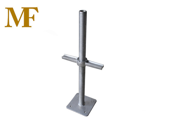 Material ajustável de Jack Q235 da base do andaime de Ringlock