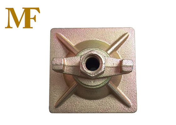 Flange de aço de alumínio Wing Nut Yellow Galvanized do giro do molde