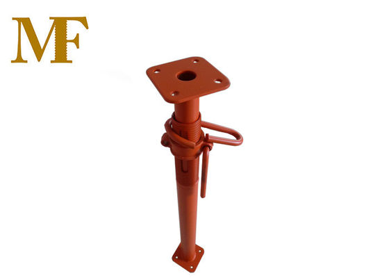 Suportes Metálicos para Adultos Galvanizados, Postes de Macaco com Parafuso, Escoramentos