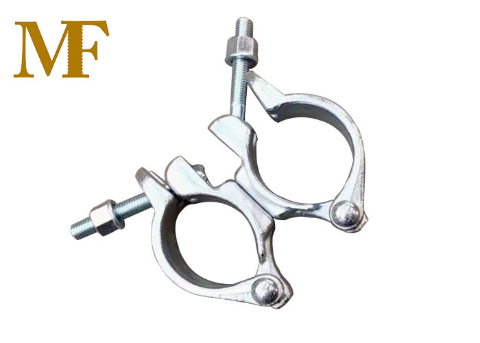 Acoplador de andaime giratório fixo para tubos de andaimes de 76 mm EN74