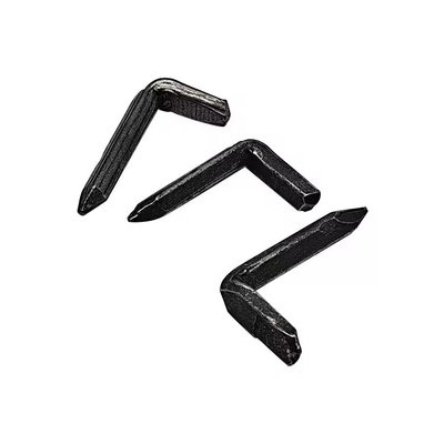 Unhas de aço galvanizadas sem cabeça em forma de L 3.0mm-9.6mm Diâmetro da haste 5mm