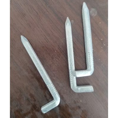 Q195/Q235 Pregas de aço em forma de L de ferro para materiais de construção sem cabeça 15 mm-120 mm de comprimento