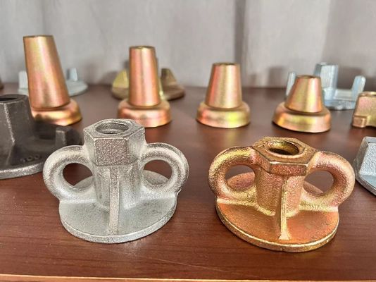Forma do sistema de tirantes de concreto Ferro fundido galvanizado Porca borboleta pequena Porca de asa