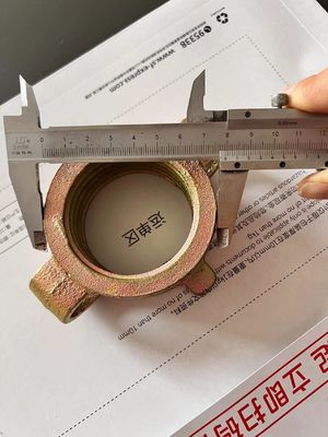 Acessórios de moldagem Amêndoas de ferro fundido galvanizadas para base de jacto ajustável