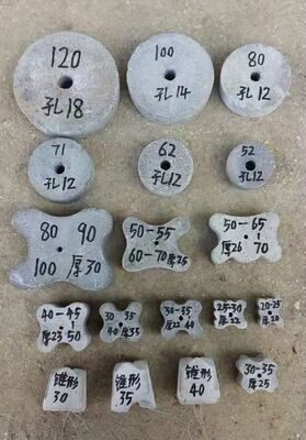 Espaçadores de cimento de concreto Bloco de cobertura de concreto para vigas e colunas de construção