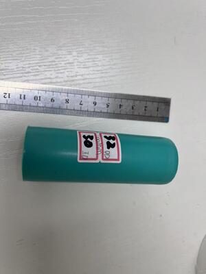 Capa de tubo de plástico de parede recta não afiada Capa de extremidade de tubo de plástico de parede recta para rebar de 30 mm